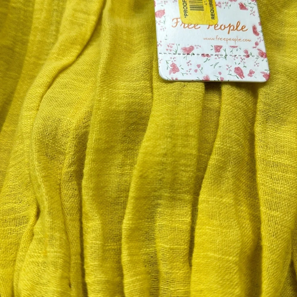 FREE PEOPLE Citrus Top Lg NWT - Picture 4 of 6